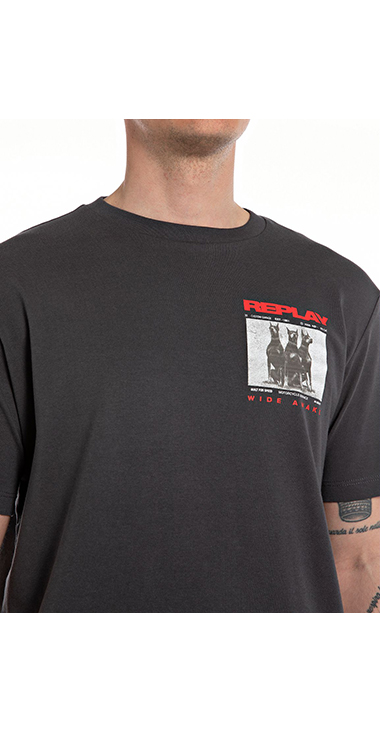 モーターサイクルプリントTシャツ 詳細画像